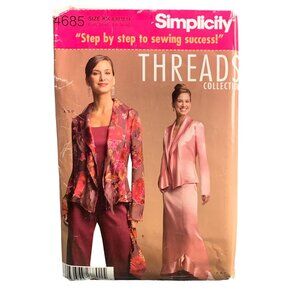 Simplicity Sewing Pattern 4685 - Women's Jacket & Skirt Sizes 8-14